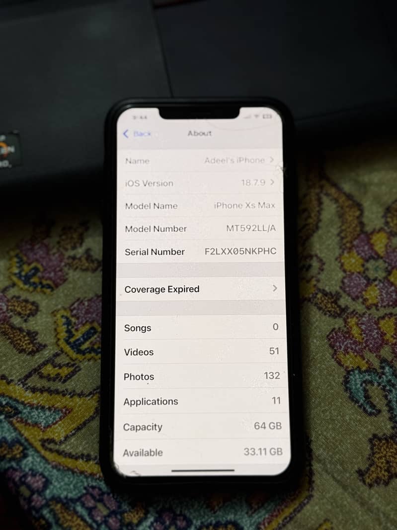 Apple iPhone XS Max 5