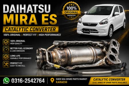 Daihatsu Mira ES Catalytic Converter | 100% Original | Genuine Japanes
