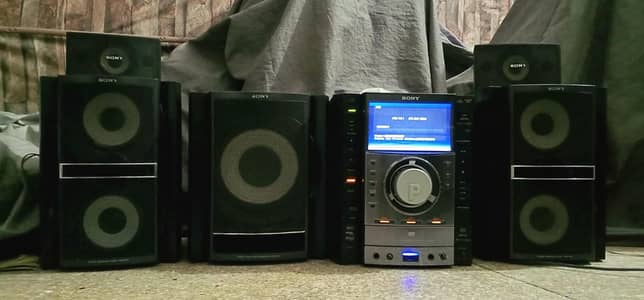 Sony Hi Fi Sound System Subwoofer & Speaker