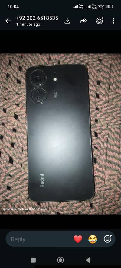 Redme 13c full box 4 128 exchange