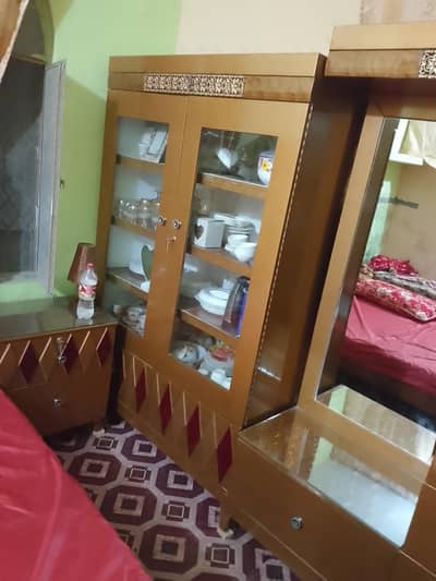 bed dressing side table showcase or ironstand for sall