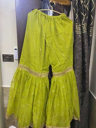 Mehandi Dress Only one Time Used