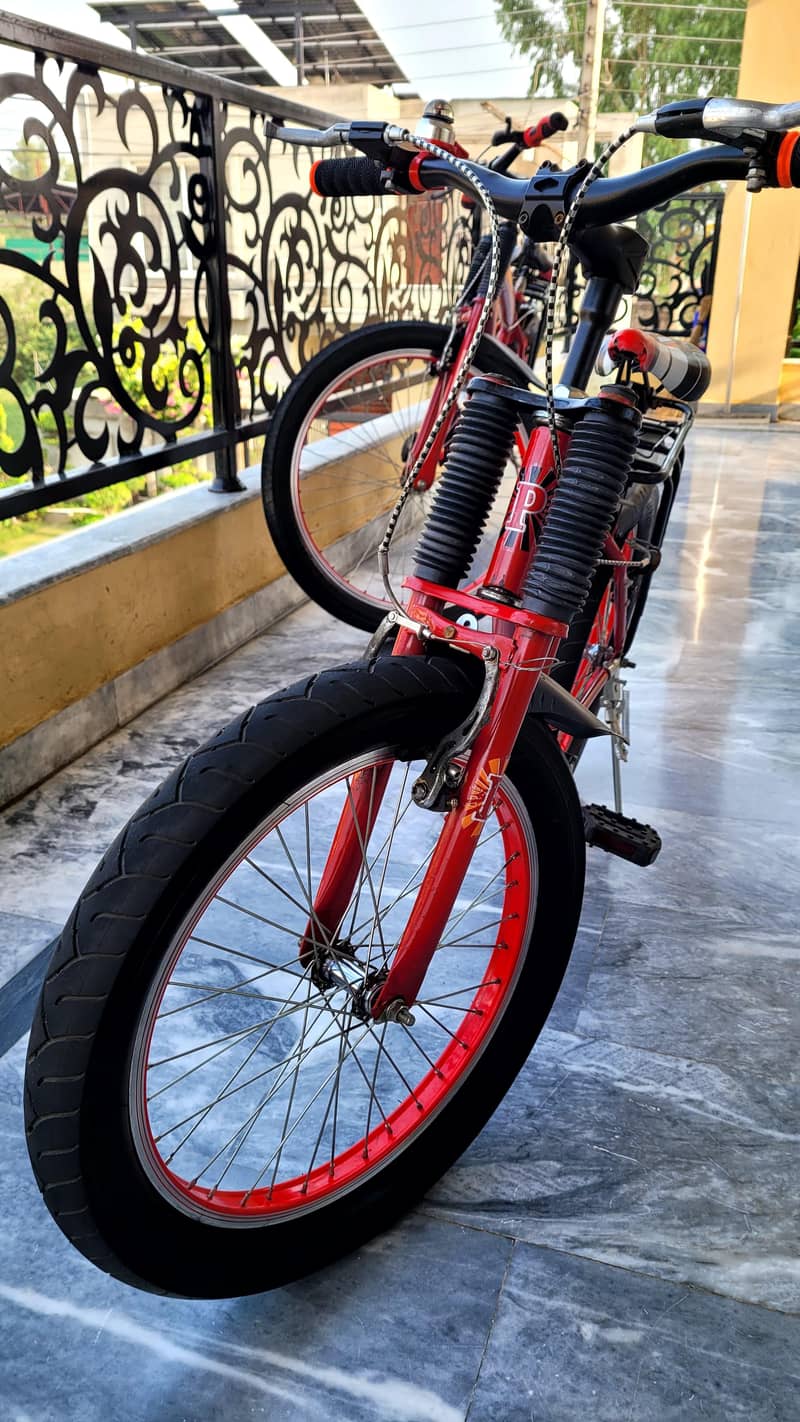 Two Bicycles  mint condition 3