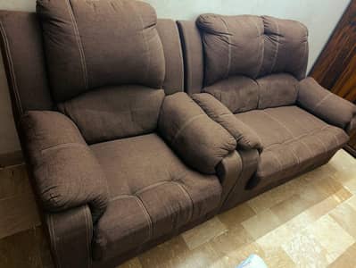 Brand New 7 Seater Sofa Set Dark Brown - Rs. 65,000*