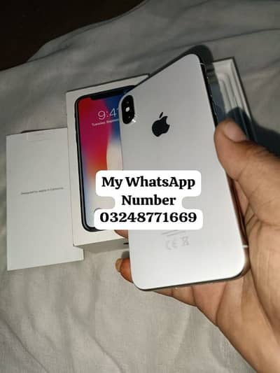 IPhone X 256GB PTA Approved for sale