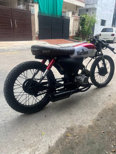 Honda cd70 cafe racer