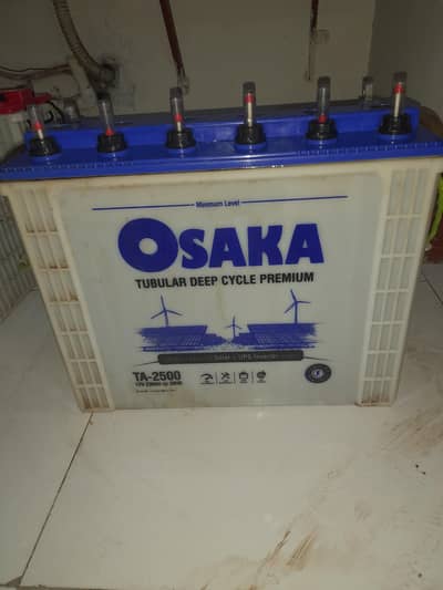 OSAKA TA-2500 12V 230Ah Tubular Deep Cycle Battery for Sale