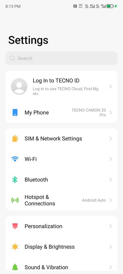Tecno CAMON 20