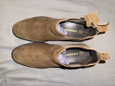 Conor Romford Suede Boots – Brand New | Caramel