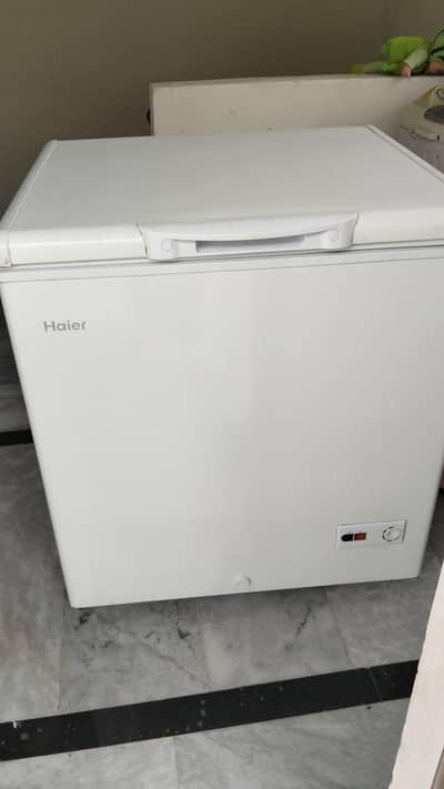 brand new condition haier deep freezer