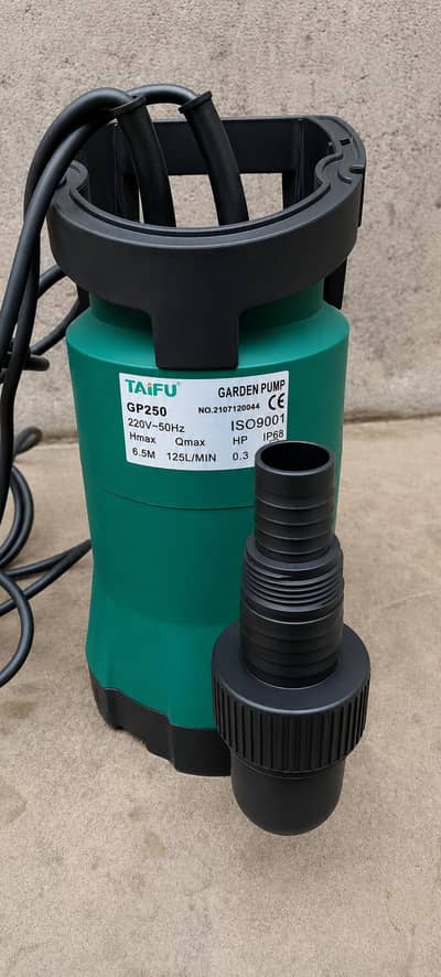 Taifu GP250 Water Pump – 10 Foot Pipe