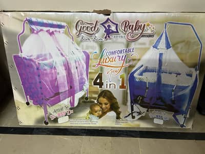 Baby Cradle 4-in-1 – Comfortable & Luxury