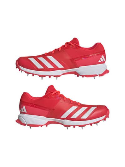 Adidas 22yds Cricket Spike Shoes Red