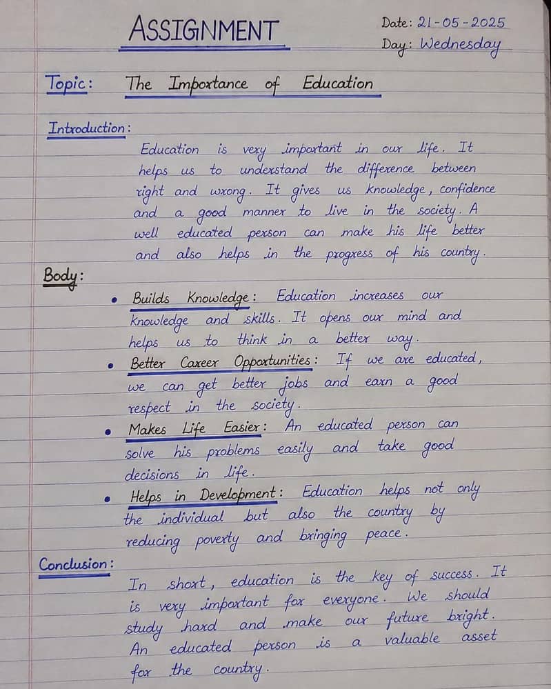 Assignment Writing & Academic Work 0