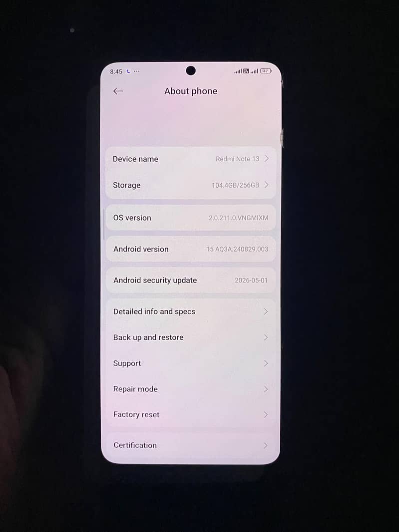 Xiaomi Redmi Note 13 4