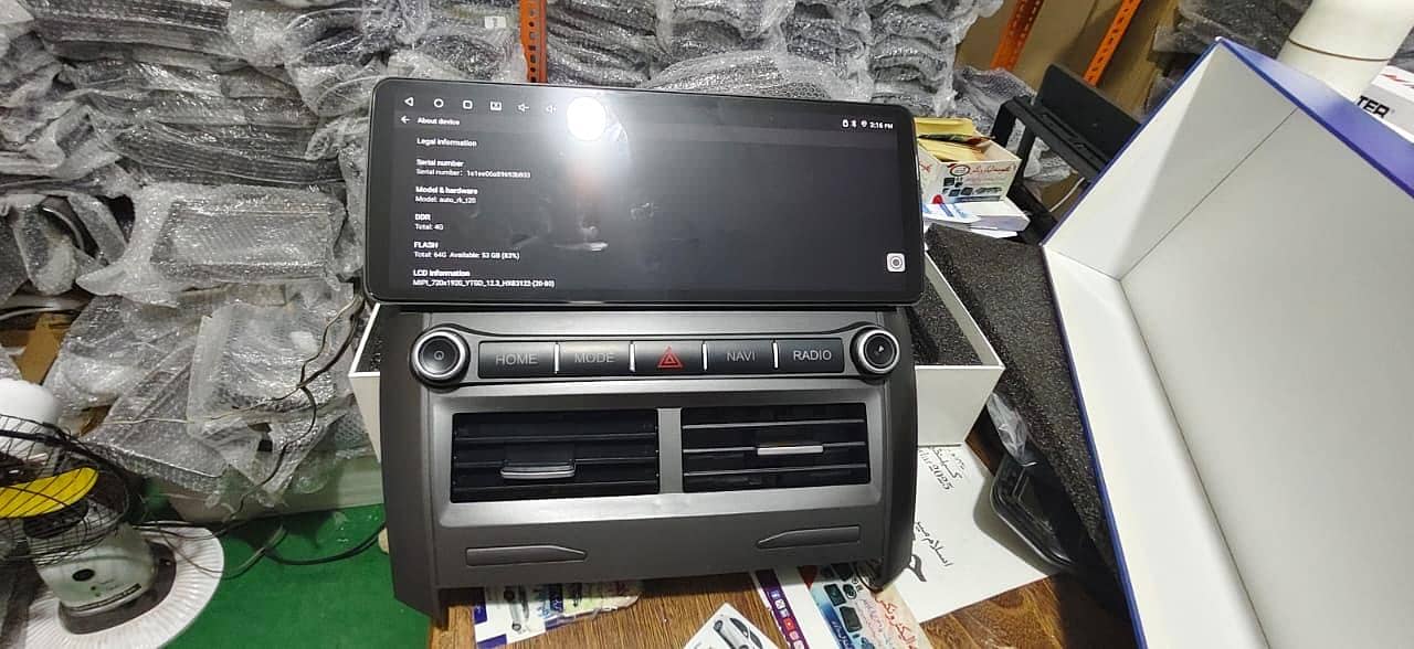 Car Android panel for Corolla 2010 5