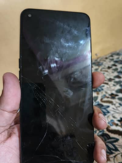 One Plus Nord N200 glass crack PTA approved4gb/64gb