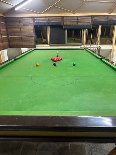 Snooker Table used marble excellent quality