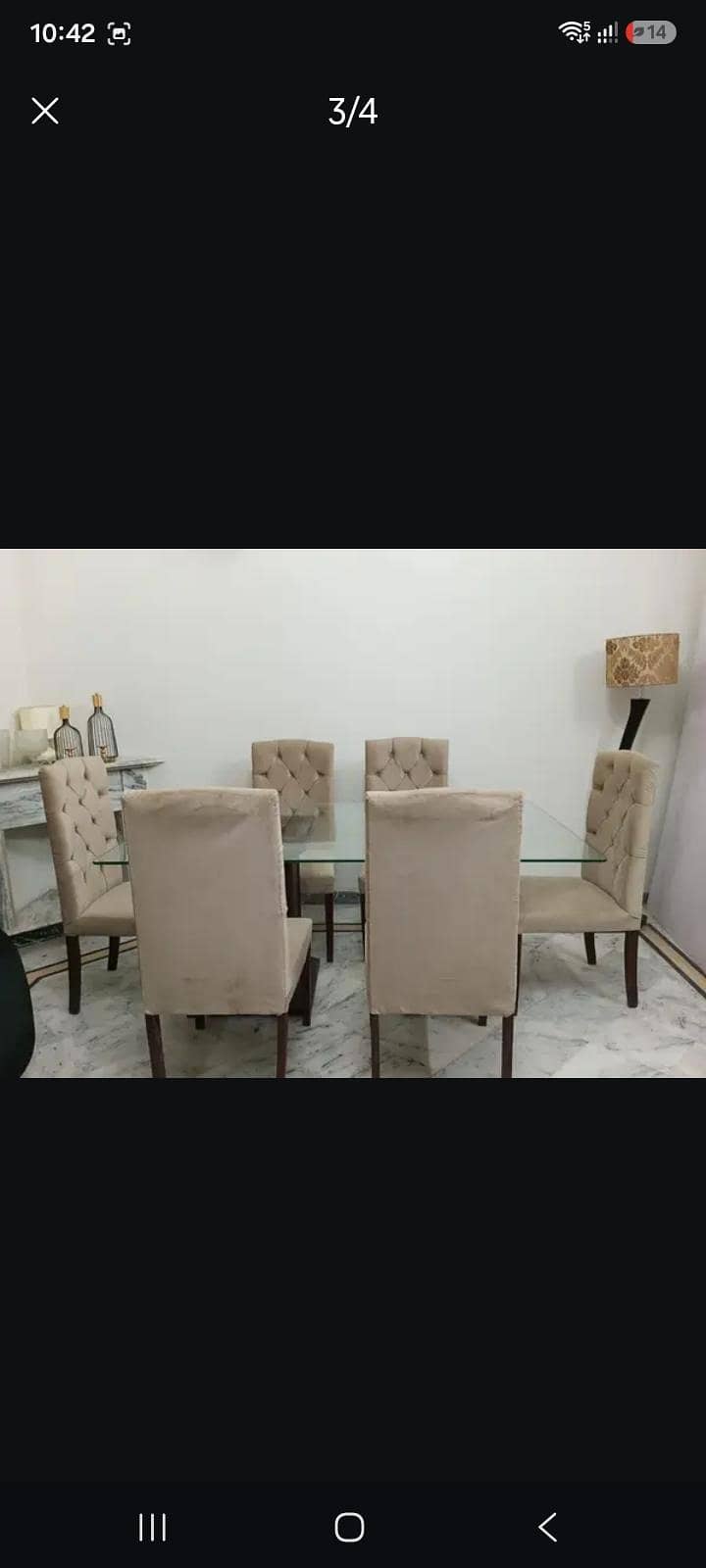 dining table with 6 chairs 0