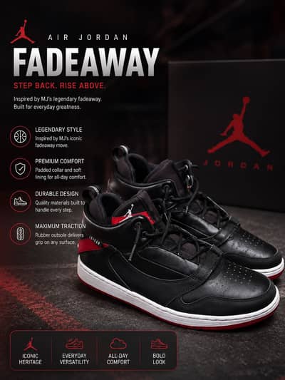 Air jordan fadeaway