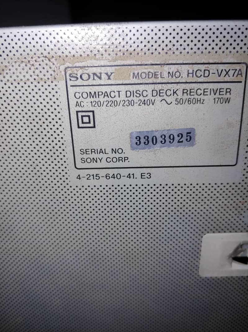 sony amplifier 1