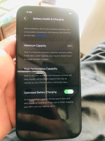 iPhone 14 with original cable