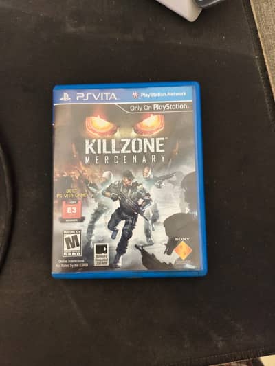 PS Vita - Killzone Mercenary (Cartridge + Box) 9/10