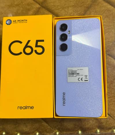 Realme C65 8/256 complete Box