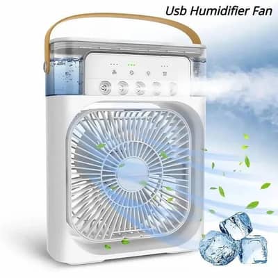 Portable USB Humidifier  Fan 3 speed Office Use