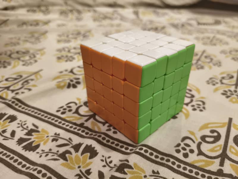 5x5 Rubix cube. (Fast solving) 1