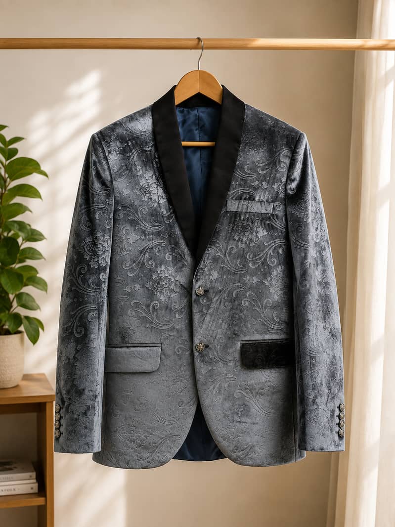 Embossed Printed Coat 1