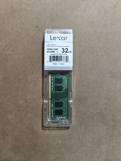 32Gb Lexar DDR4 3200Mhz RAM