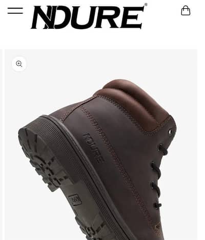 NDURE LACE UP BOOTS
