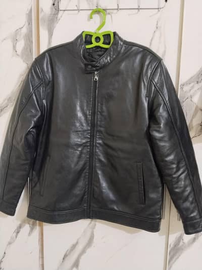 Leather jacket