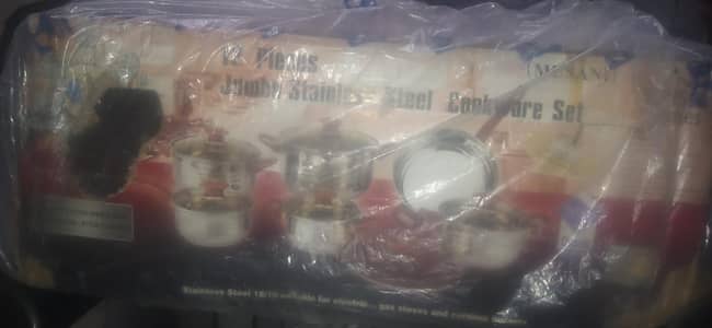 Cookware Sets (Non stick & Stainless) With Other Accessories