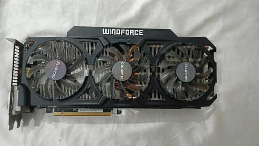nvidia gtx 780ti 3gb ddr5 384bits system pulled