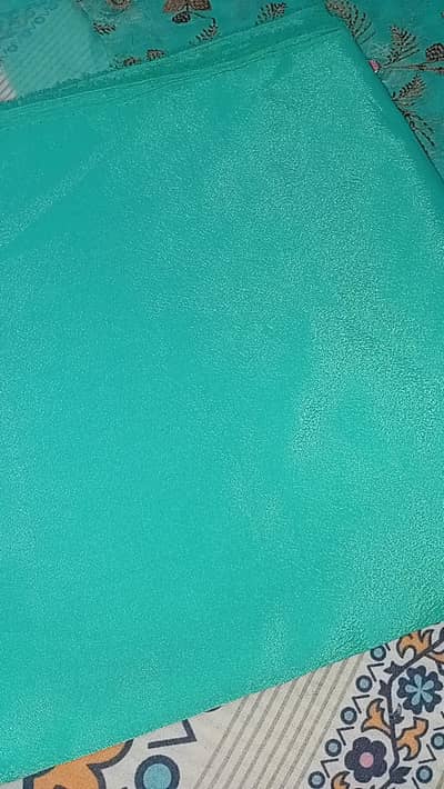 Teal Green unstitched