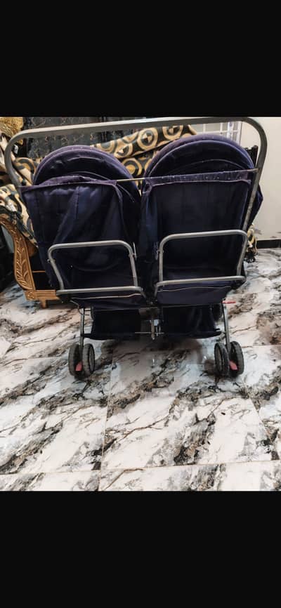 Double pram best thing for twins can use for one kid also