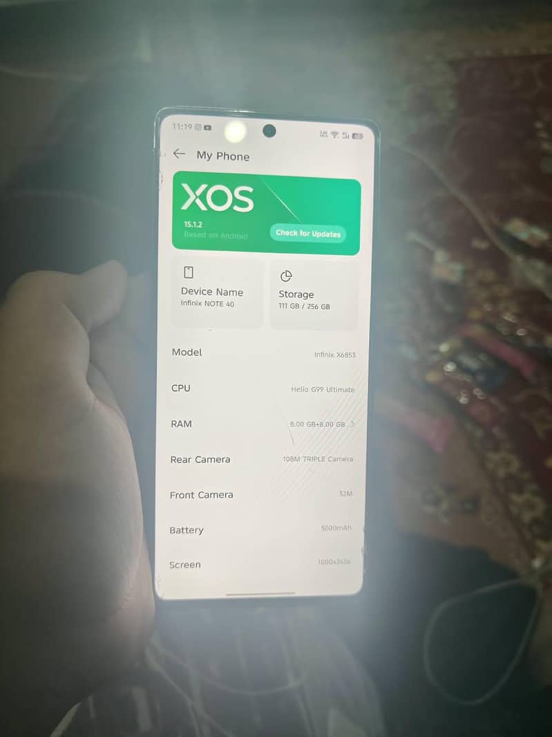Infinix Note 40 4
