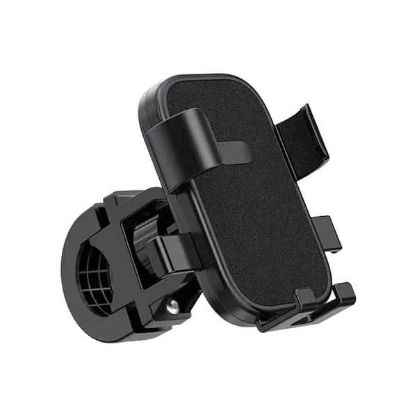 STRIFF Universal Bike Mobile Holder, 360° Rotatable, Anti-Shake Firm Locking Phone Mount for Bicycles & Motorcycles (Black)