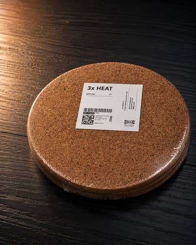 IKEA HEAT Cork Trivet – Pack of 3