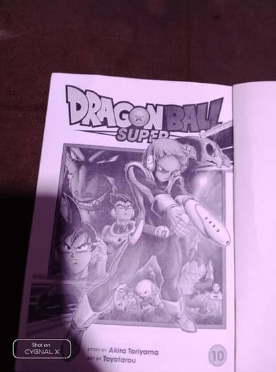 dragon ball z super Manga 10/10 condition only for karachi