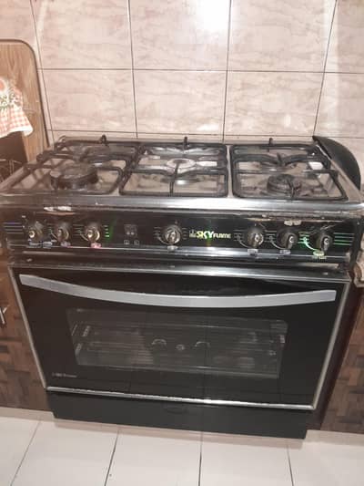 cooking range and oven