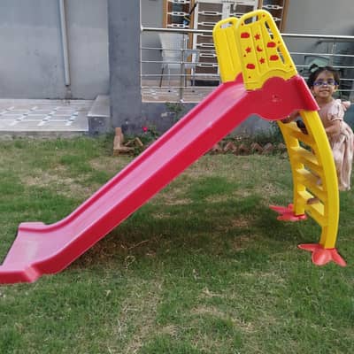 beautiful garden slide