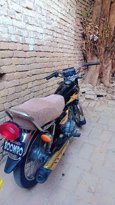 Honda CG 125 Classic Black – 2021 Model – Sukkur register