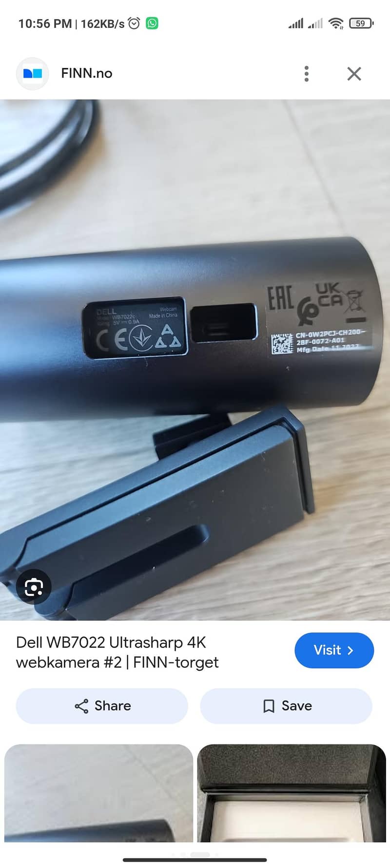 dell 4k webcam 2