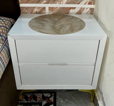 Bed set with mattress