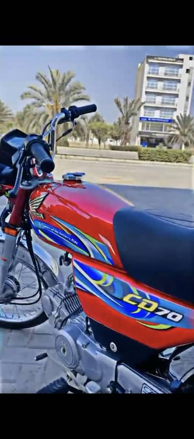 Honda CD 70 2024 model urgent for sale