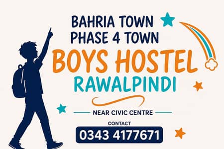 Bahria Town Phase 4 Boys Hostel Rawalpindi