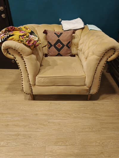 3 2 1 Sofa Set with Center Table